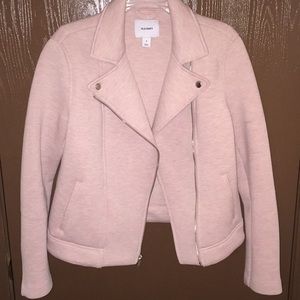 Old Navy Scuba-Knit Motto Jacket